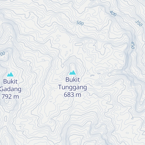 Map of Bukit Tunggang