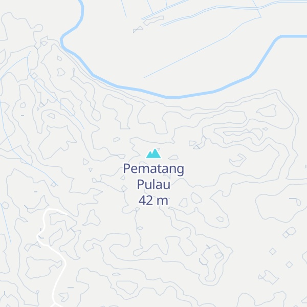 Map of Pematang Pulau