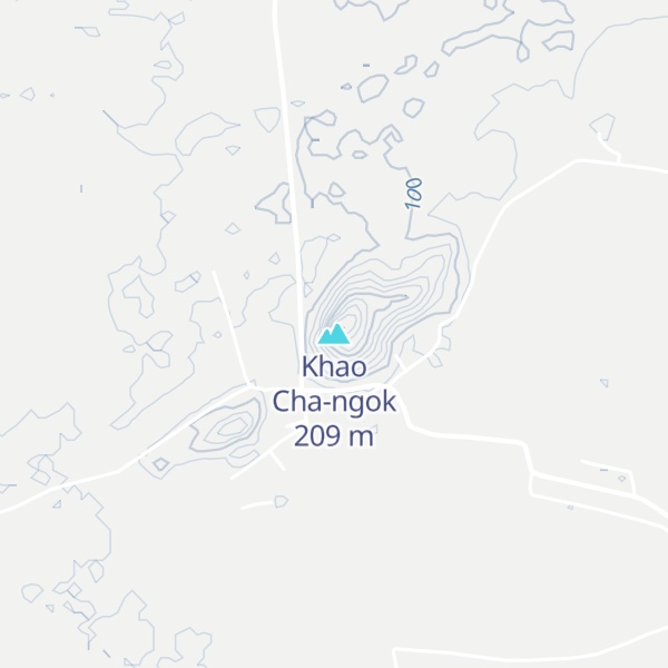 Map of Khao Cha-ngok