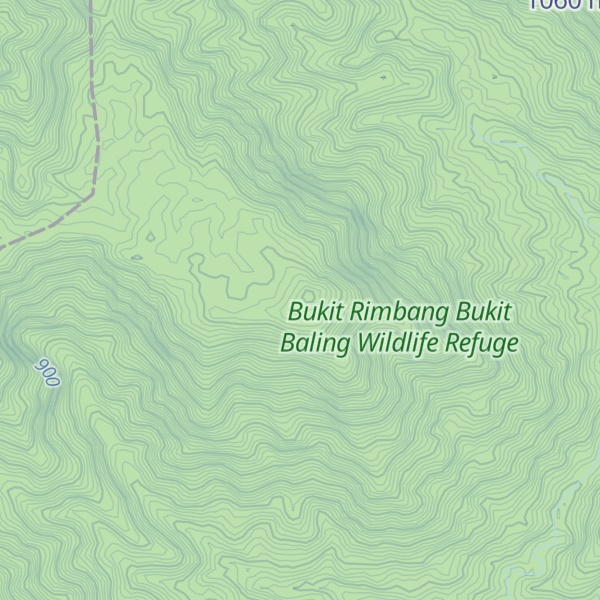 Map of Bukit Manggalas Air