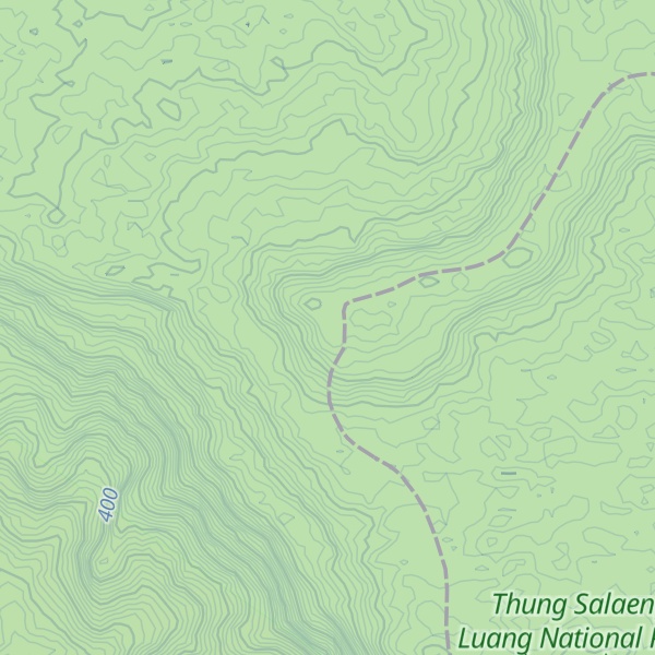 Map of Khao Thap Thang