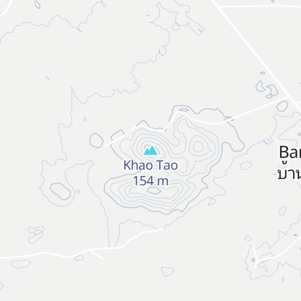 Map of Khao Tao