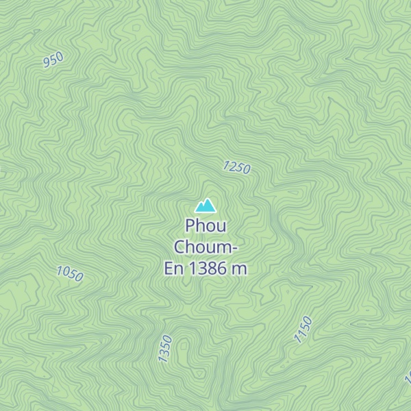 Map of Phou Choum-En