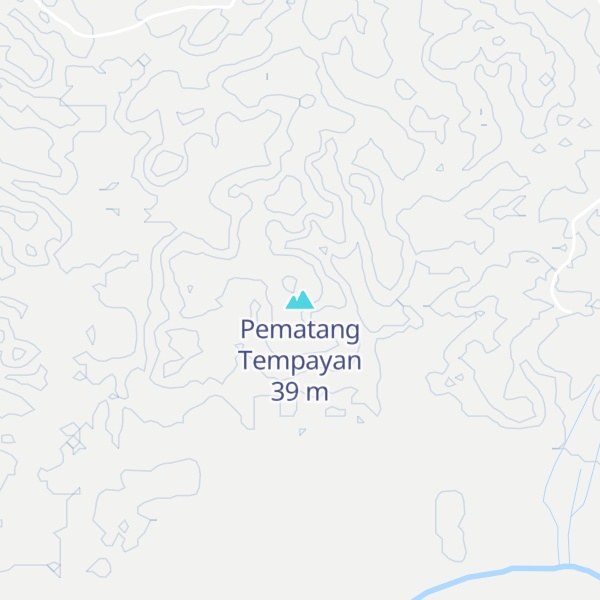 Map of Pematang Tempayan