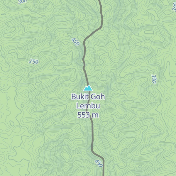 Map of Bukit Goh Lembu