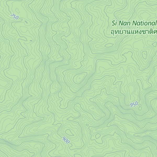 Map of Doi Cham Pu Duang Kaeo