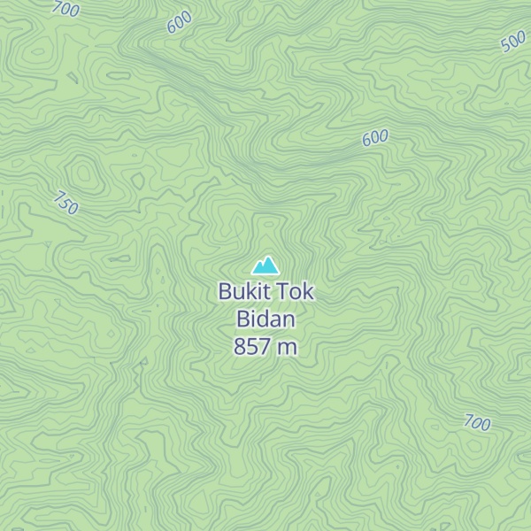 Map of Bukit Tok Bidan