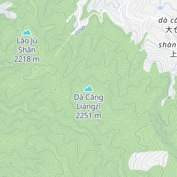 Map of Dà Cāng Liángzǐ