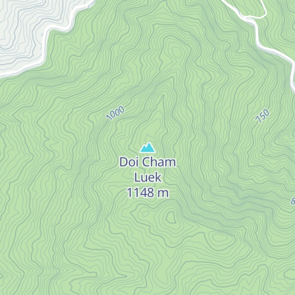 Map of Doi Cham Luek