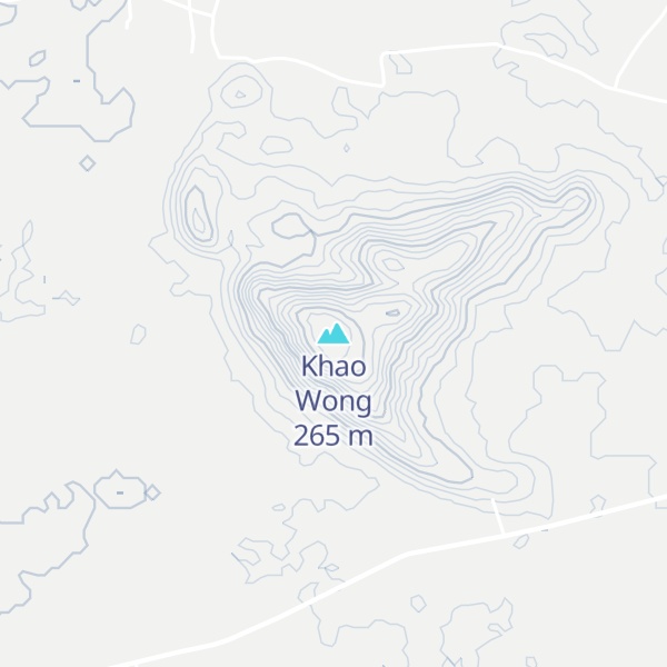 Map of Khao Wong
