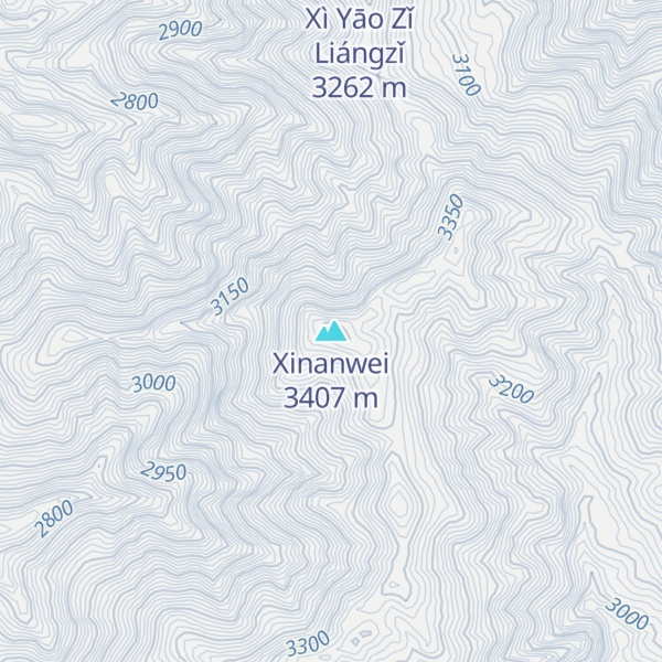 Map of Xinanwei