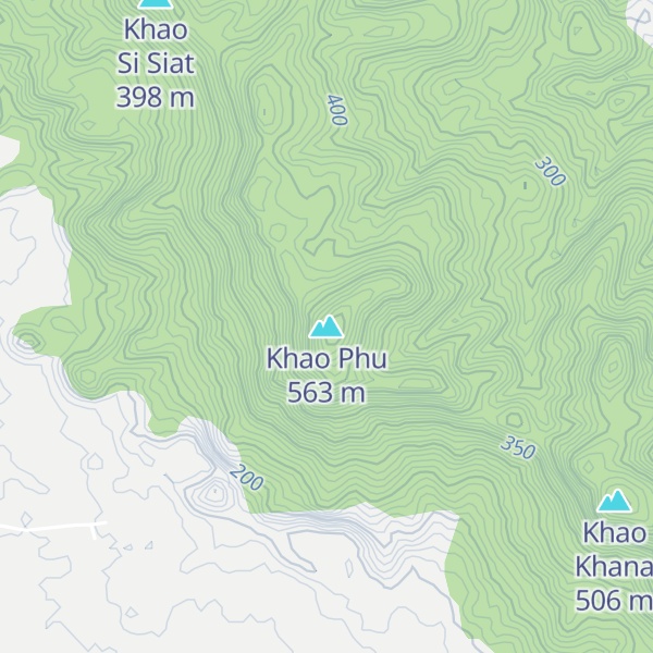 Map of Khao Phu
