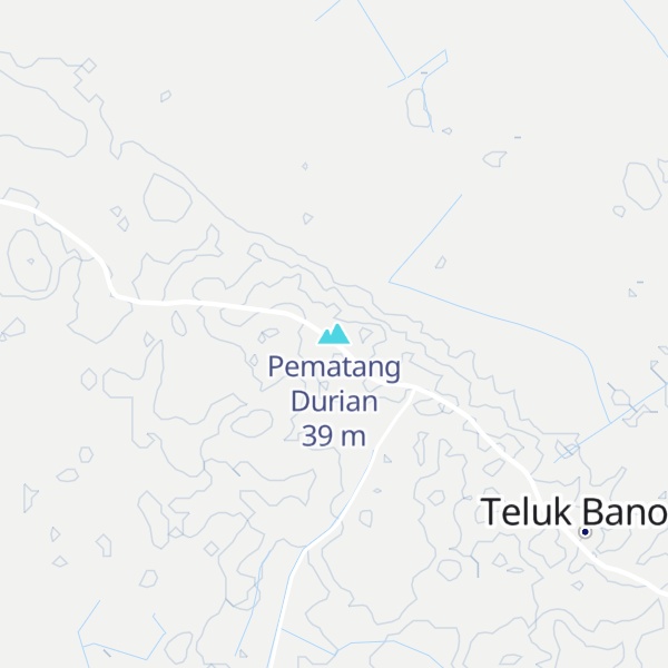 Map of Pematang Durian