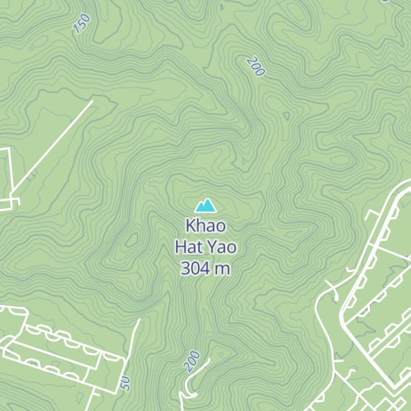 Map of Khao Hat Yao