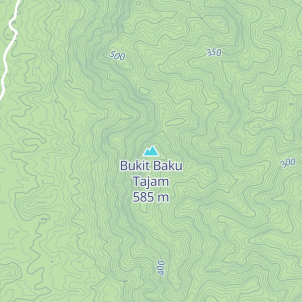 Map of Bukit Baku Tajam
