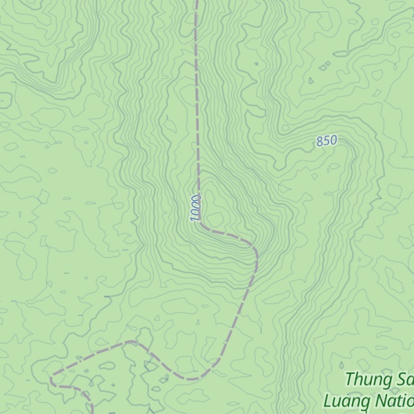 Map of Khao Khae