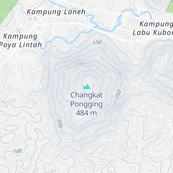 Map of Changkat Pongging