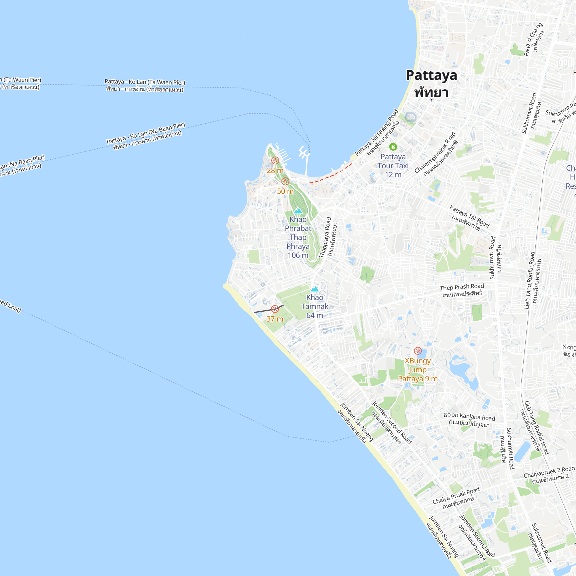 Delfin Tour Travel map