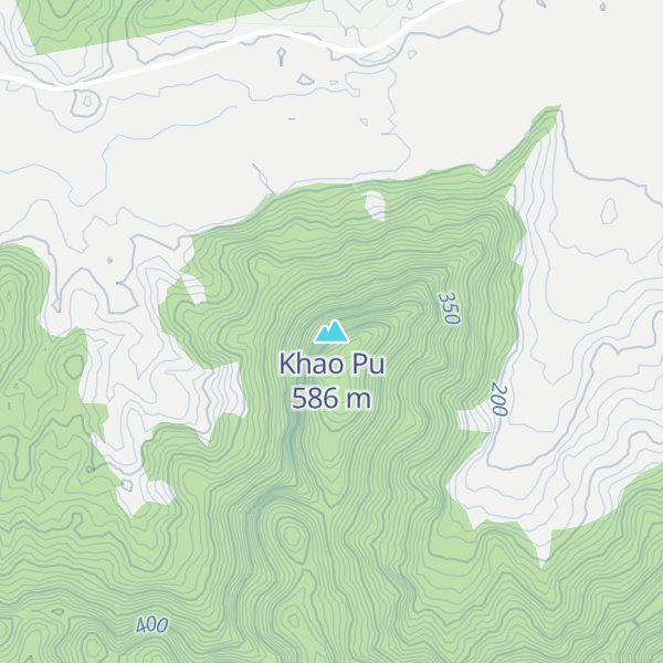 Map of Khao Pu