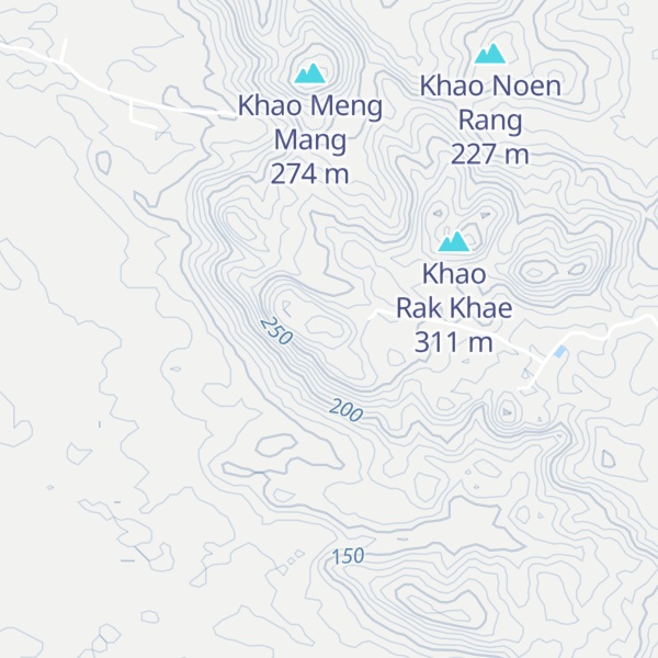 Map of Khao Khok Noi