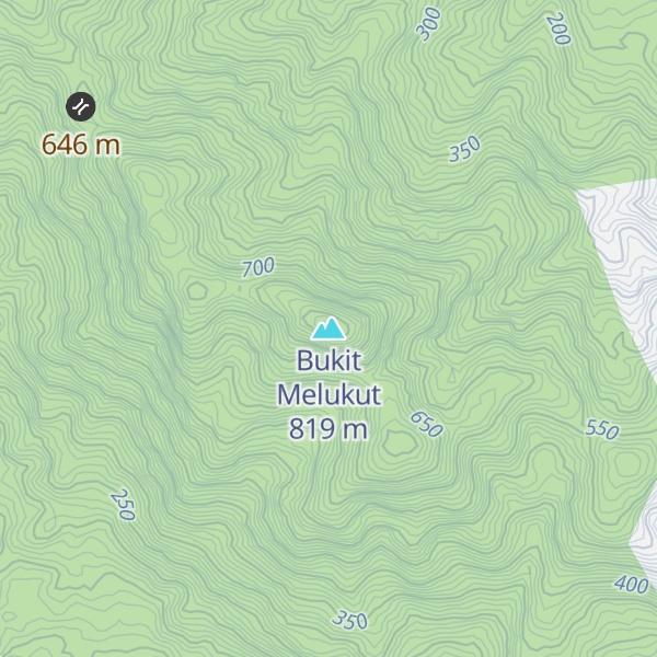 Map of Bukit Melukut