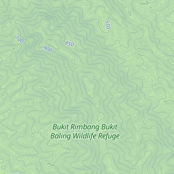Map of Bukit Kubangan Lado