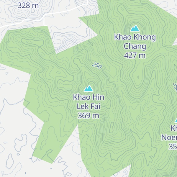 Map of Khao Hin Lek Fai