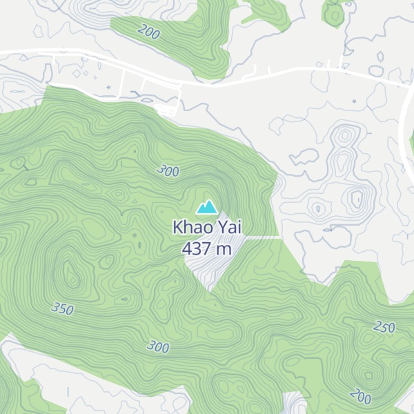 Map of Khao Yai