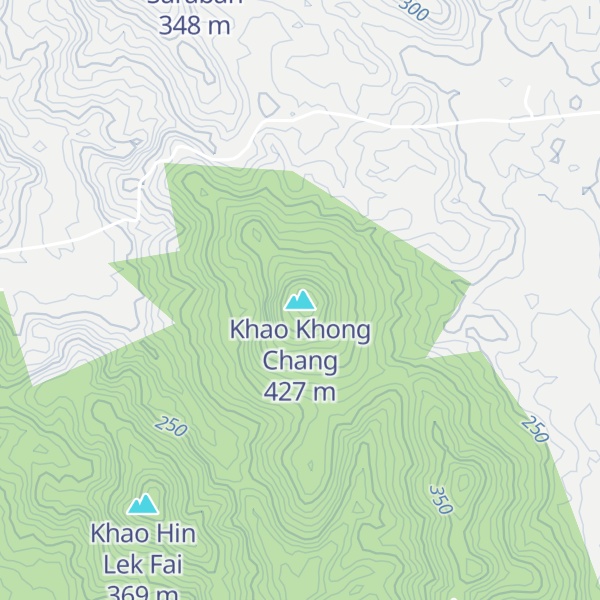 Map of Khao Khong Chang