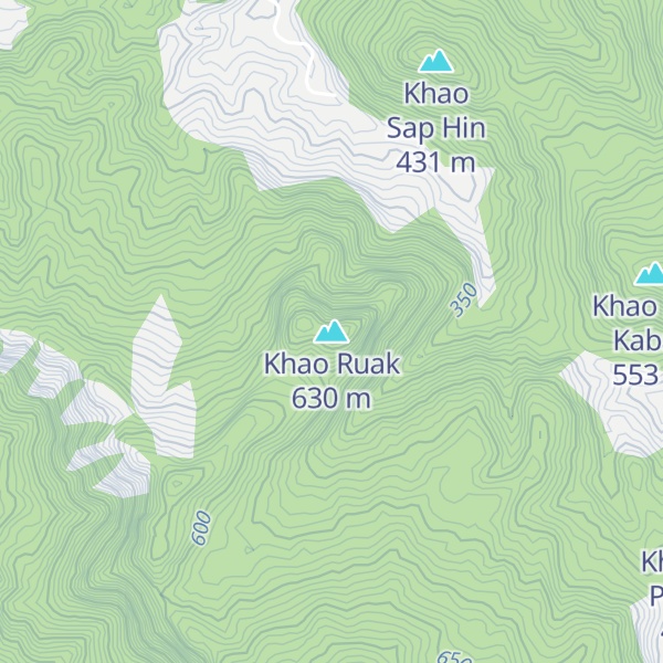 Map of Khao Ruak
