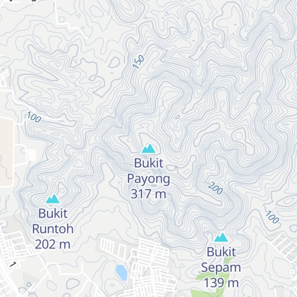 Map of Bukit Payong