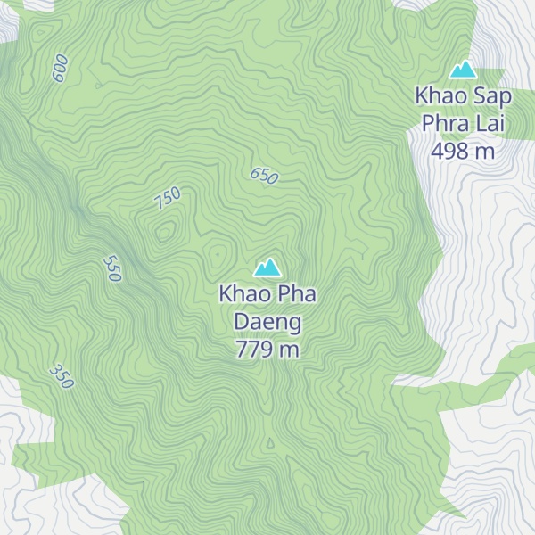 Map of Khao Pha Daeng