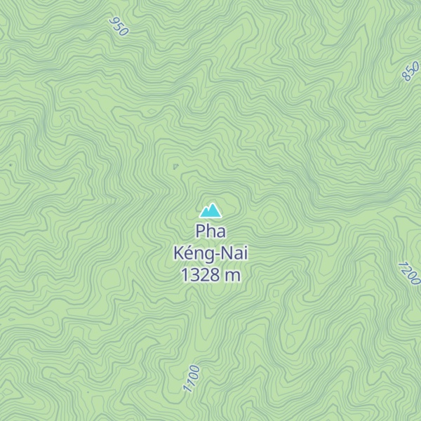 Map of Pha Kéng-Nai