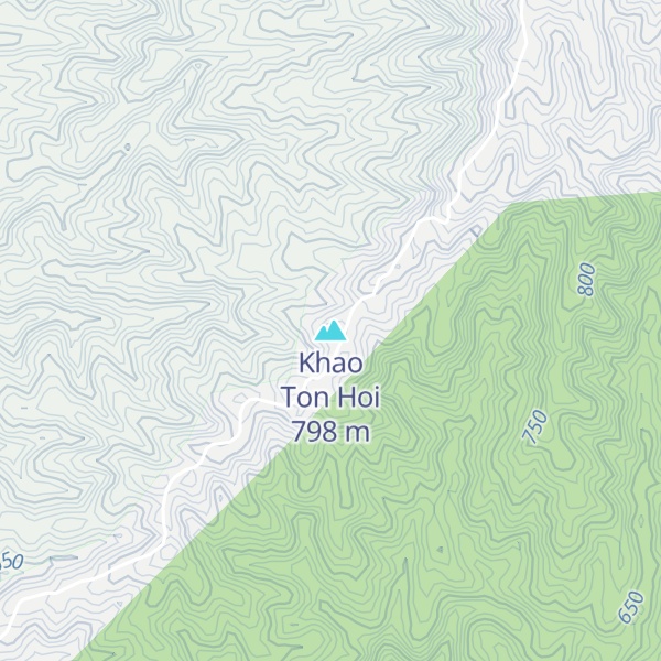 Map of Khao Ton Hoi