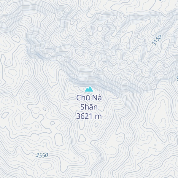 Map of Chū Nà Shān