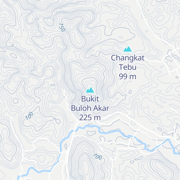 Map of Bukit Buloh Akar
