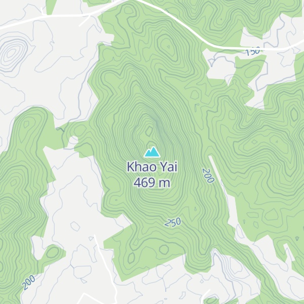 Map of Khao Yai