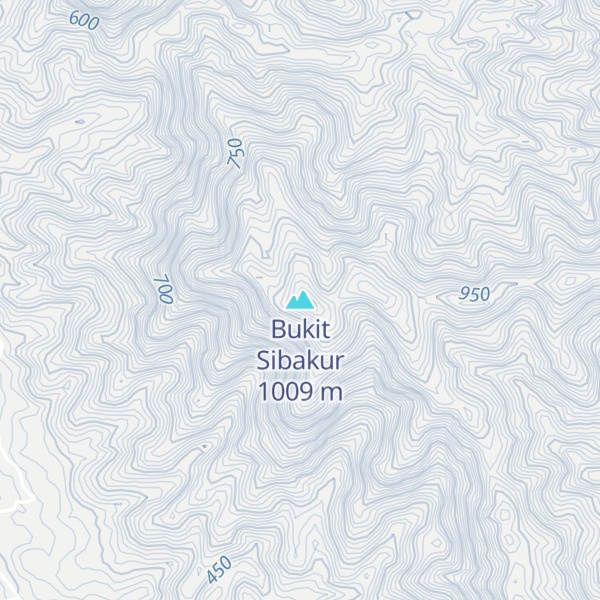 Map of Bukit Sibakur