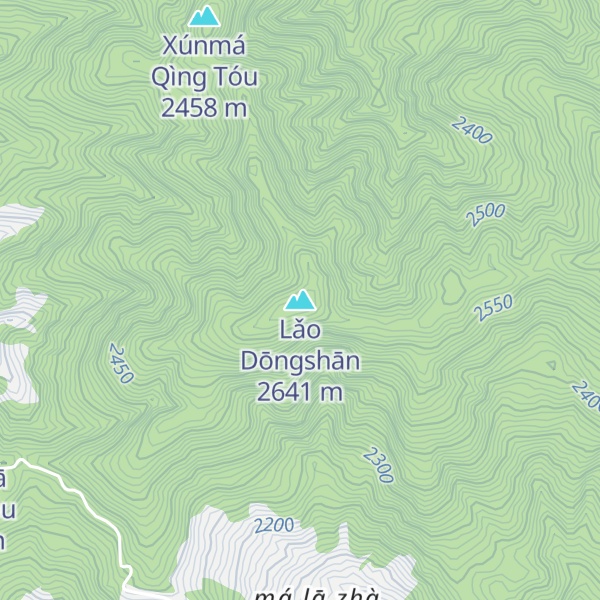 Map of Lǎo Dōngshān