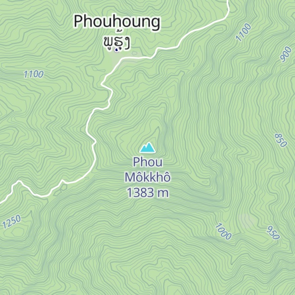Map of Phou Môkkhô