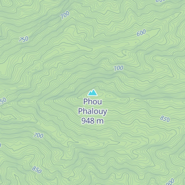 Map of Phou Phalouy