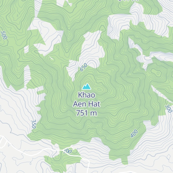 Map of Khao Aen Hat