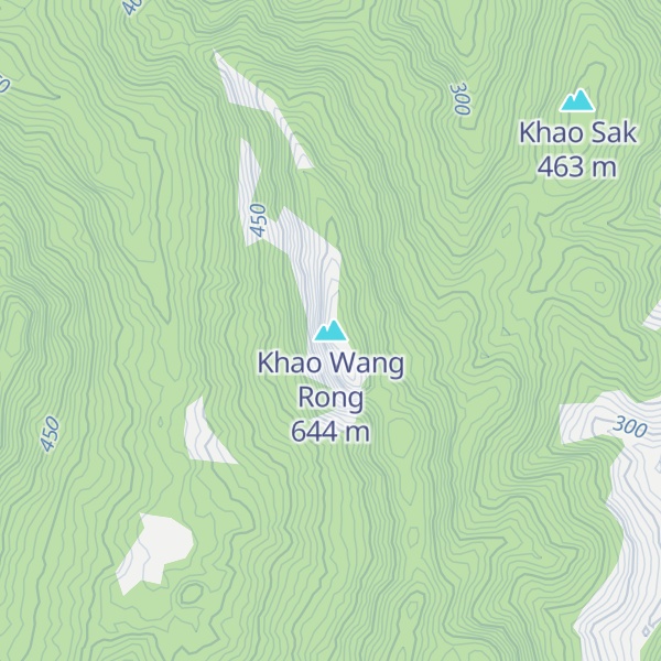 Map of Khao Wang Rong