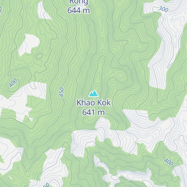 Map of Khao Kok