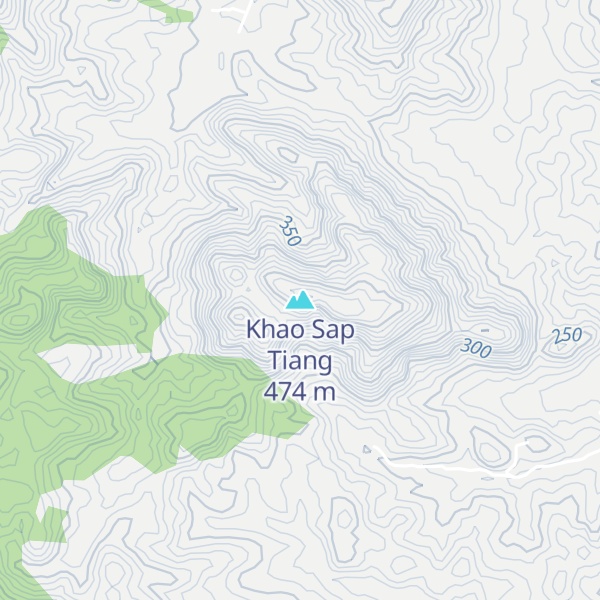 Map of Khao Sap Tiang