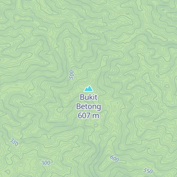 Map of Bukit Betong