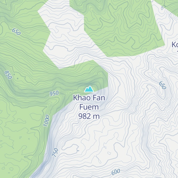 Map of Khao Fan Fuem