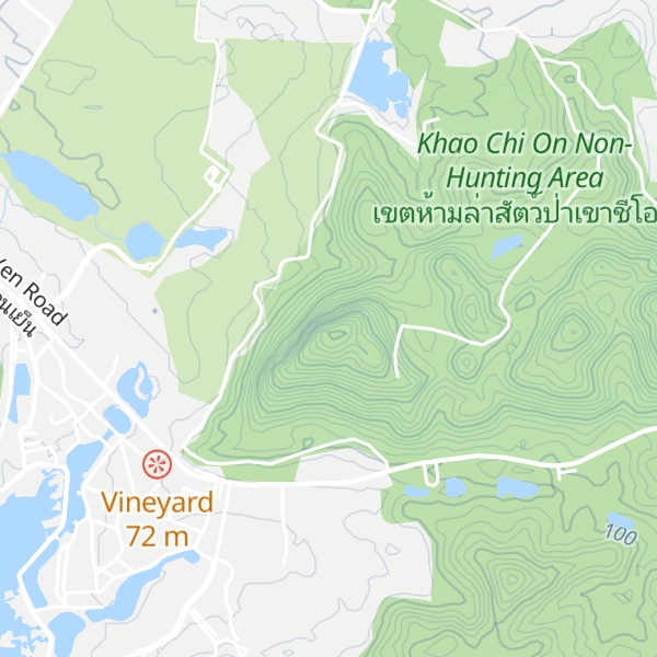 Map of Khao Chi On