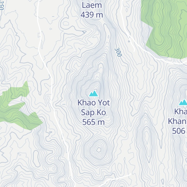 Map of Khao Yot Sap Ko