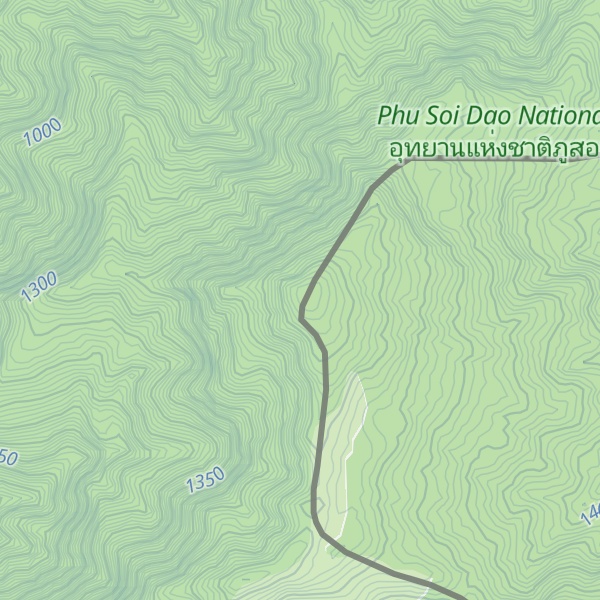 Map of Phu Luk Khrat